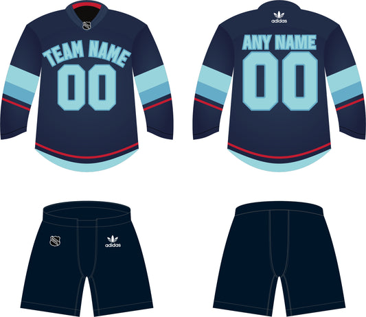 Seattle Kraken Home Uniform - Official NHL Gear