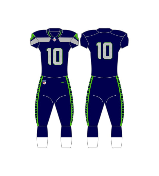 Seattle Seahawks Home Uniform - Official NFL Gear