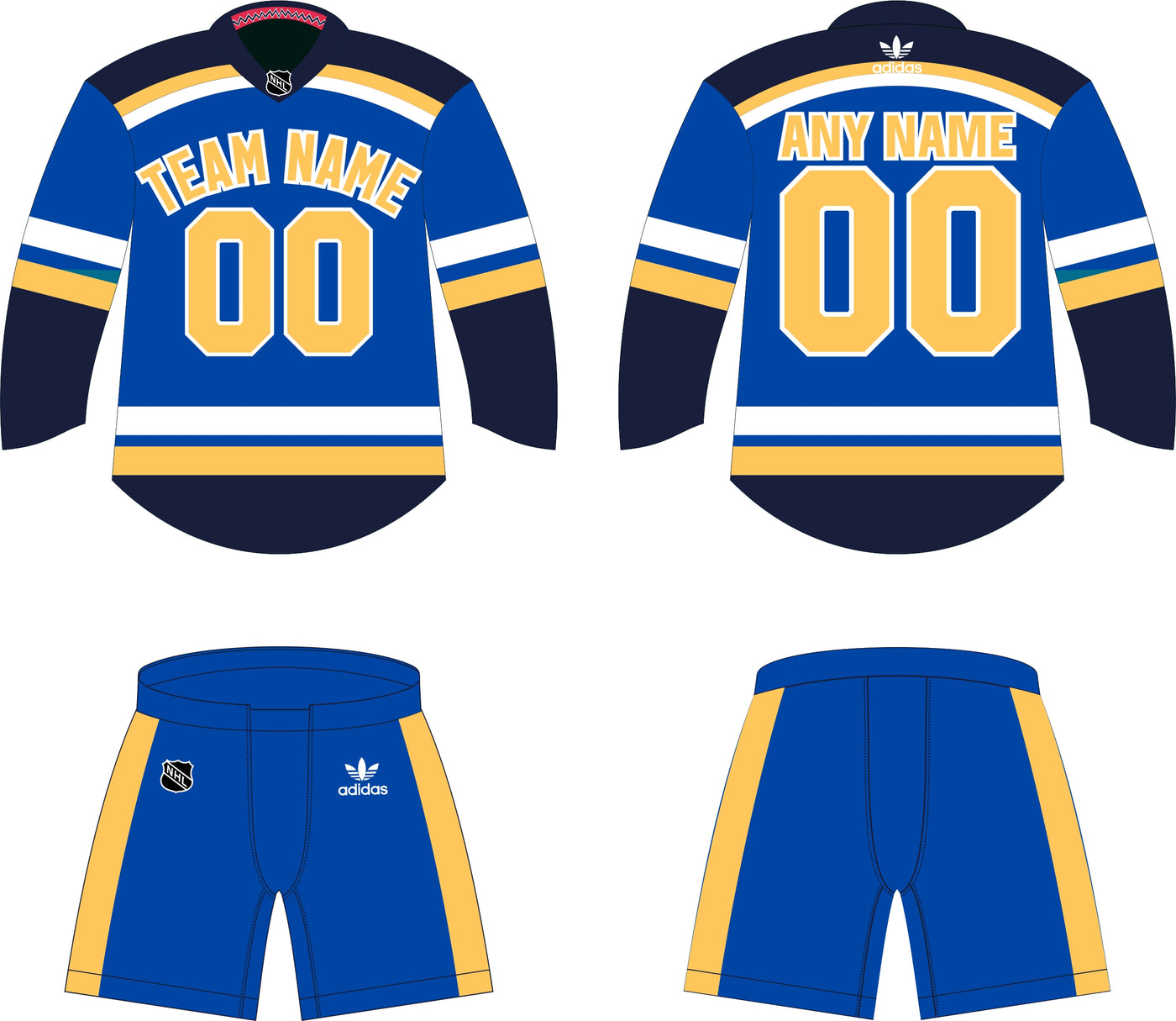 St. Louis Blues Home Uniform - Official NHL Gear