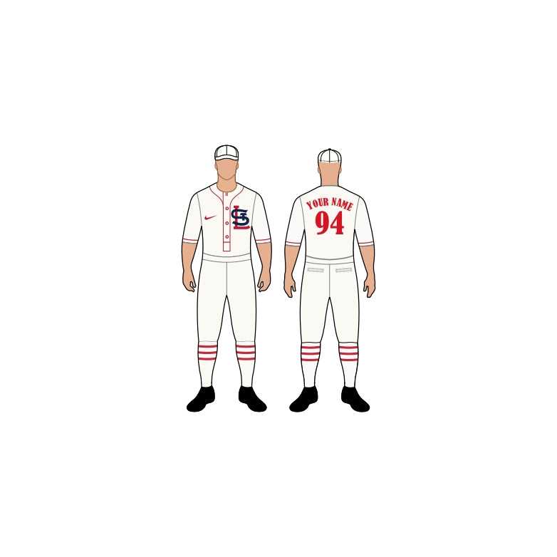 St. Louis Cardinals Home Uniform – Official MLB Gear