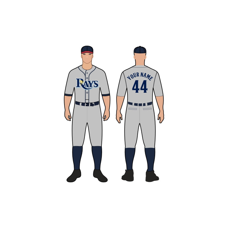 Tampa Bay Rays Away Uniform – Official MLB Gear