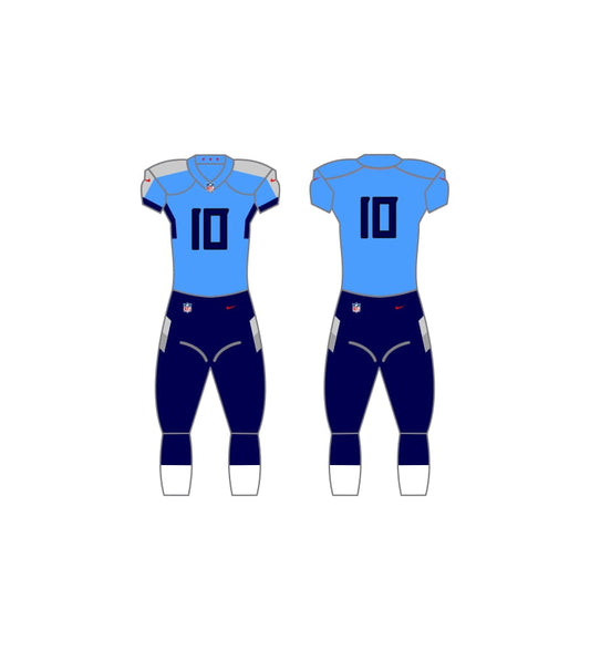 Tennessee Titans Alternate Uniform - Official NFL Gear