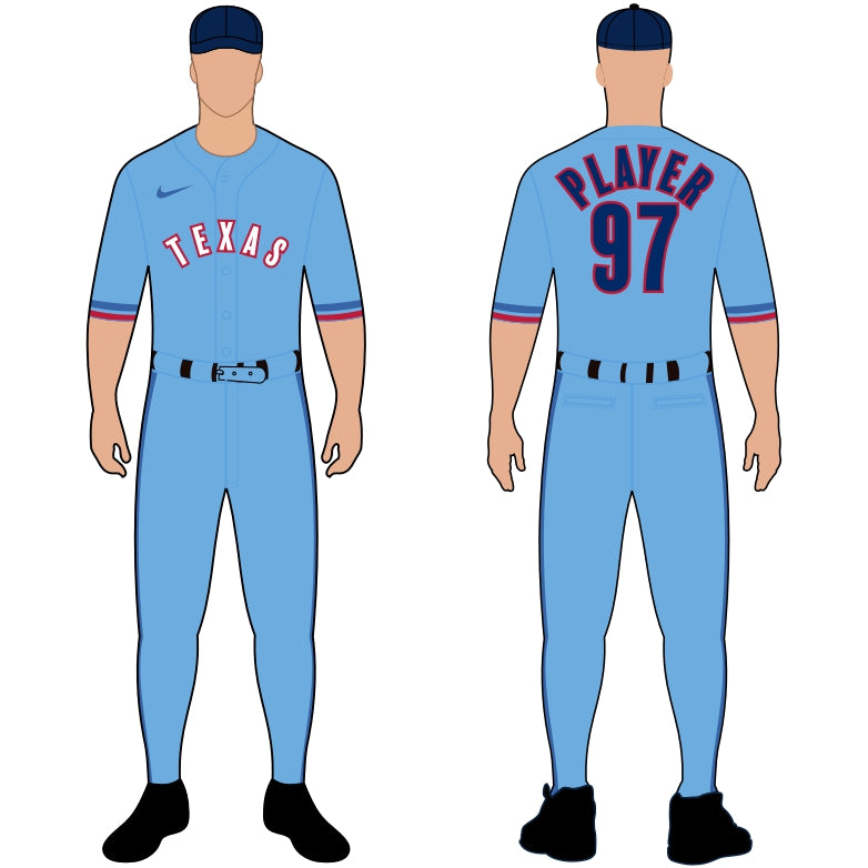 Texas Rangers Alternate - 2 Uniform – Official MLB Gear