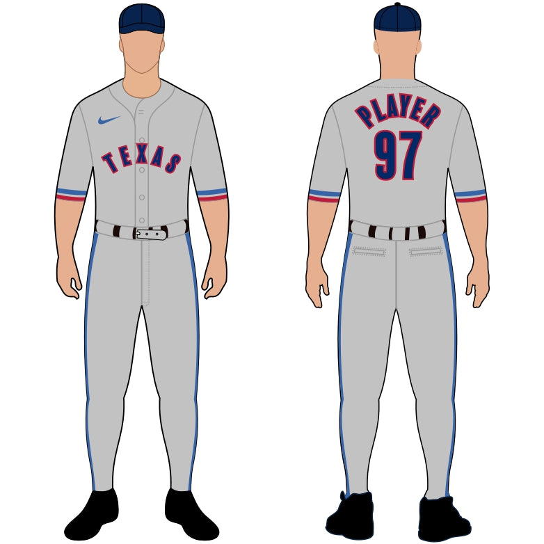 Texas Rangers Away Uniform – Official MLB Gear