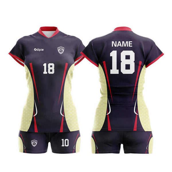 ZWVB-016 Customized Volleyball Uniform | Custom Made Design