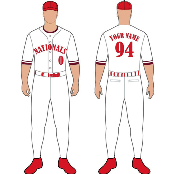 Washington Nationals Home Uniform – Official MLB Gear