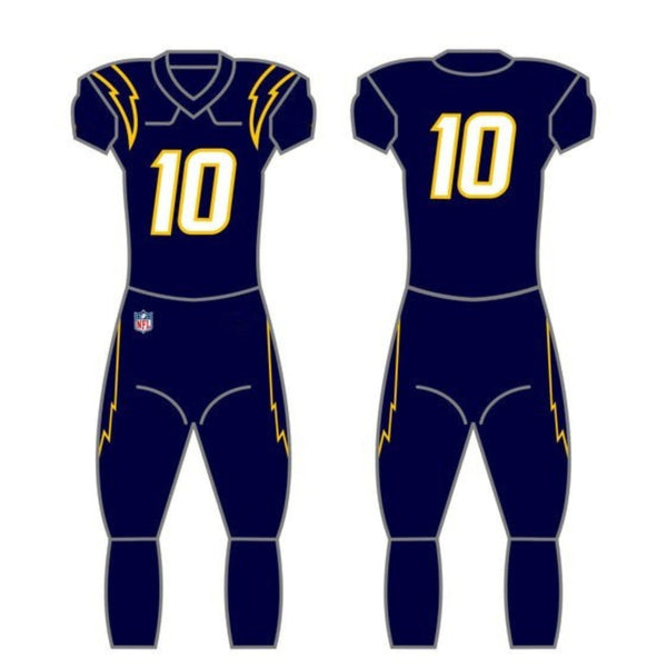 Los Angeles Chargers Color Uniform - Official NFL Gear