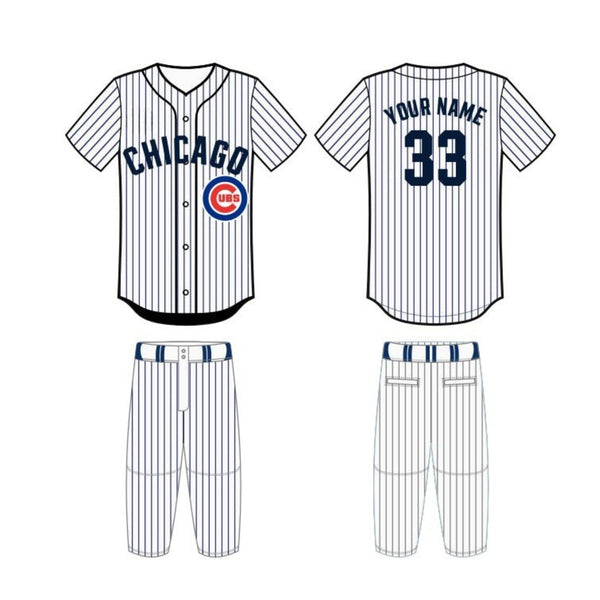 Chicago Cubs Home Uniform – Official MLB Gear