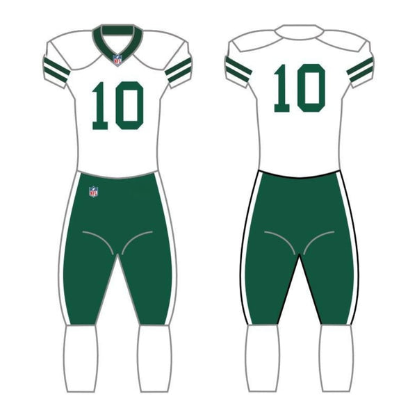 New York Jets White Uniform - Official NFL Gear