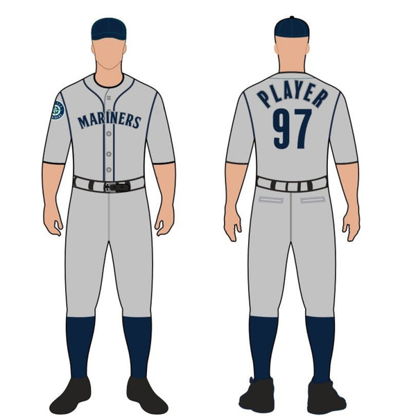 Seattle Mariners Away Uniform – Official MLB Gear