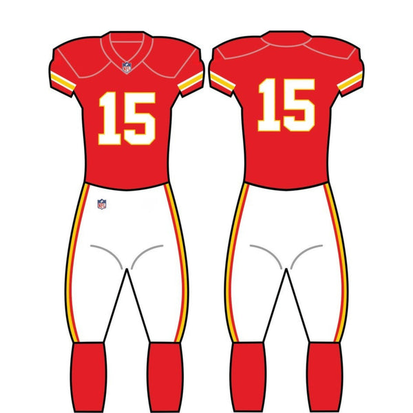 Kansas City Chiefs Home Uniform - Official NFL Gear