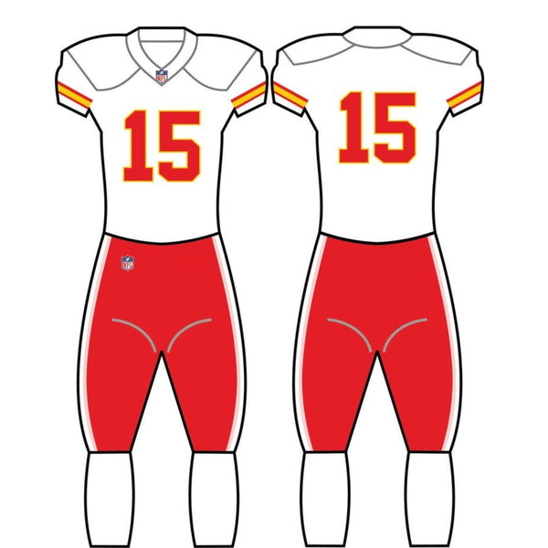 Kansas City Chiefs Road Uniform - Official NFL Gear
