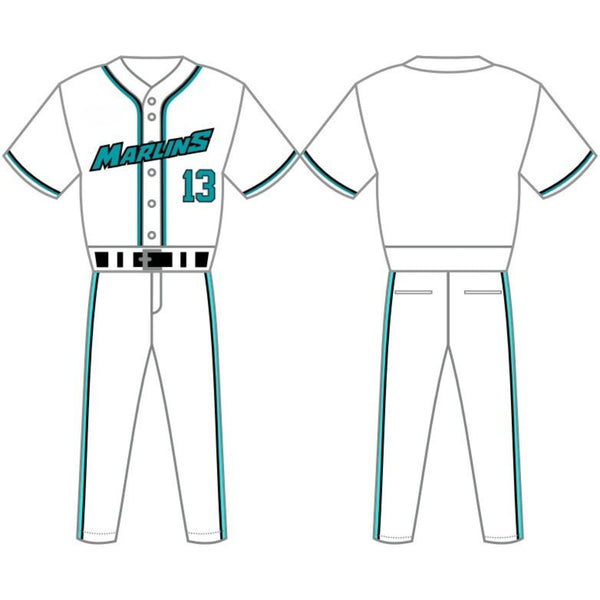 Miami Marlins Home Uniform – Official MLB Gear