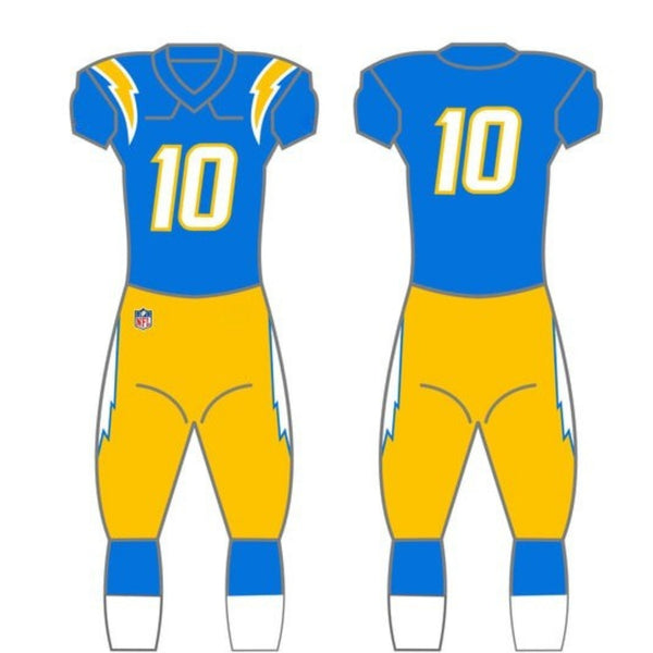 Los Angeles Chargers Home Uniform - Official NFL Gear