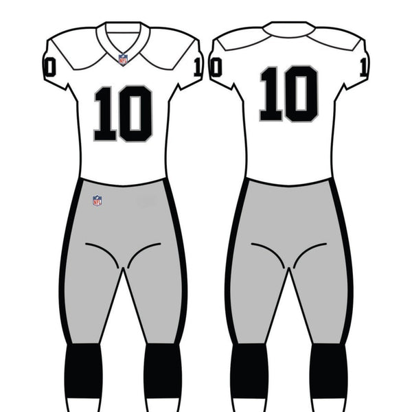 Las Vegas Raiders Home Uniform - Official NFL Gear