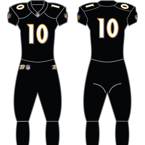 Baltimore Ravens Alternate Uniform - Official NFL Gear