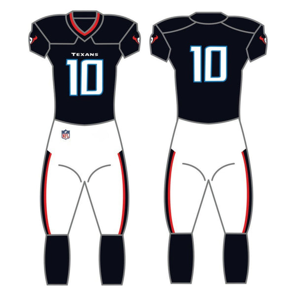 Houston Texans Home Uniform - Official NFL Gear