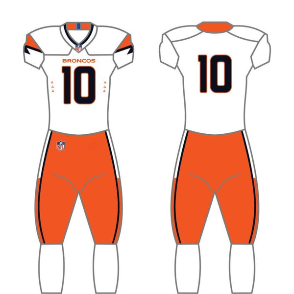 Denver Broncos Away Uniform - Official NFL Gear