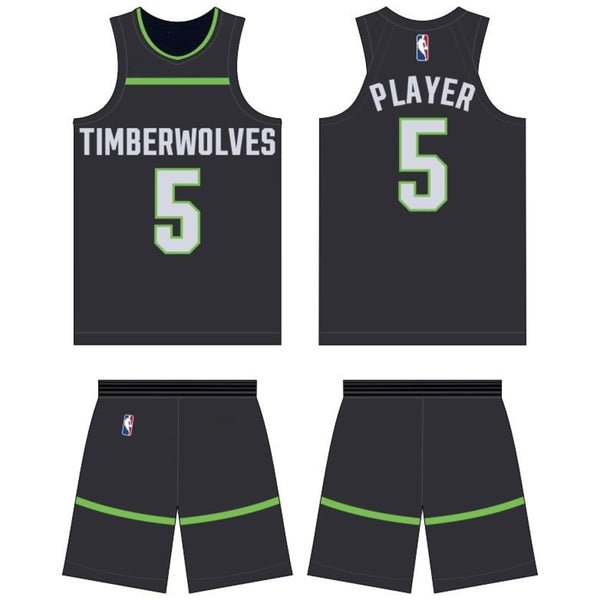 Minnesota Timberwolves Statement Edition Uniform - Official NBA Gear